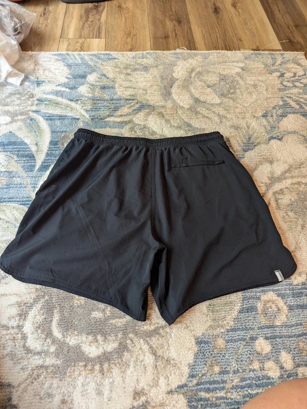 Rhoback Black Athletic Shorts